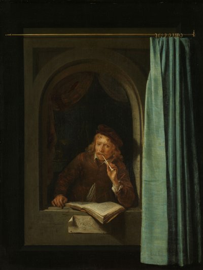 Self Portrait by Gerrit Dou